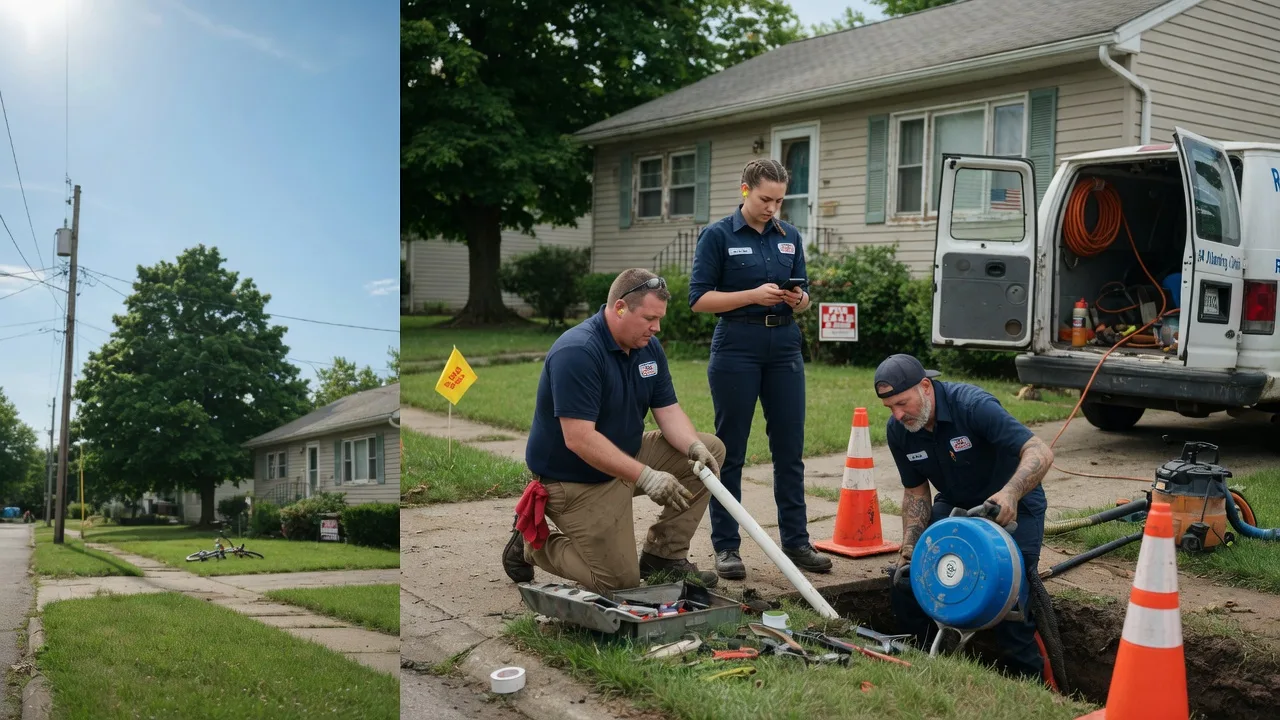 Sewer Line Repair in Carmichaels, PA near me